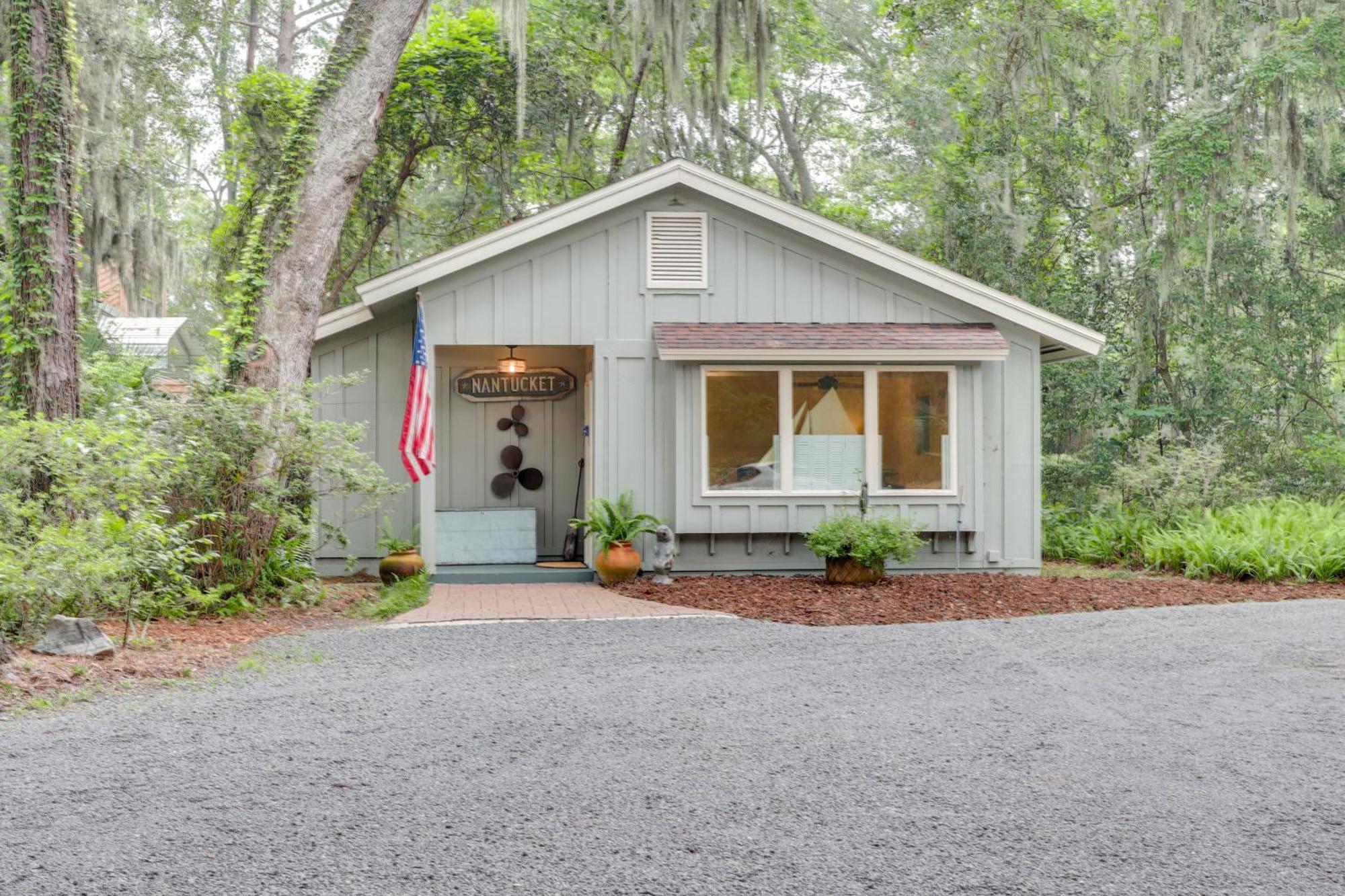 Nantucket Hide-Away Cottage On Saint Marys River! Fernandina Beach Exterior foto